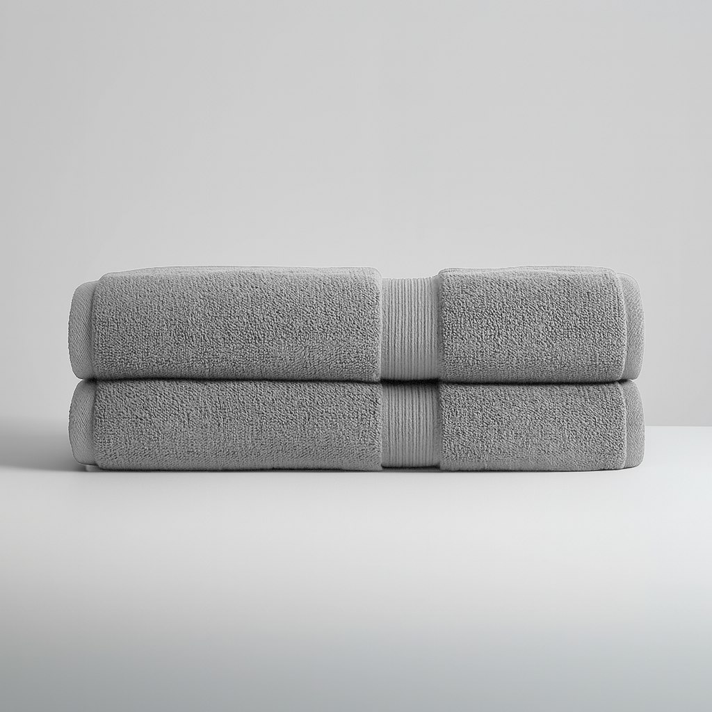 Set of 2 Luxury Bath Towels (150x70cm)