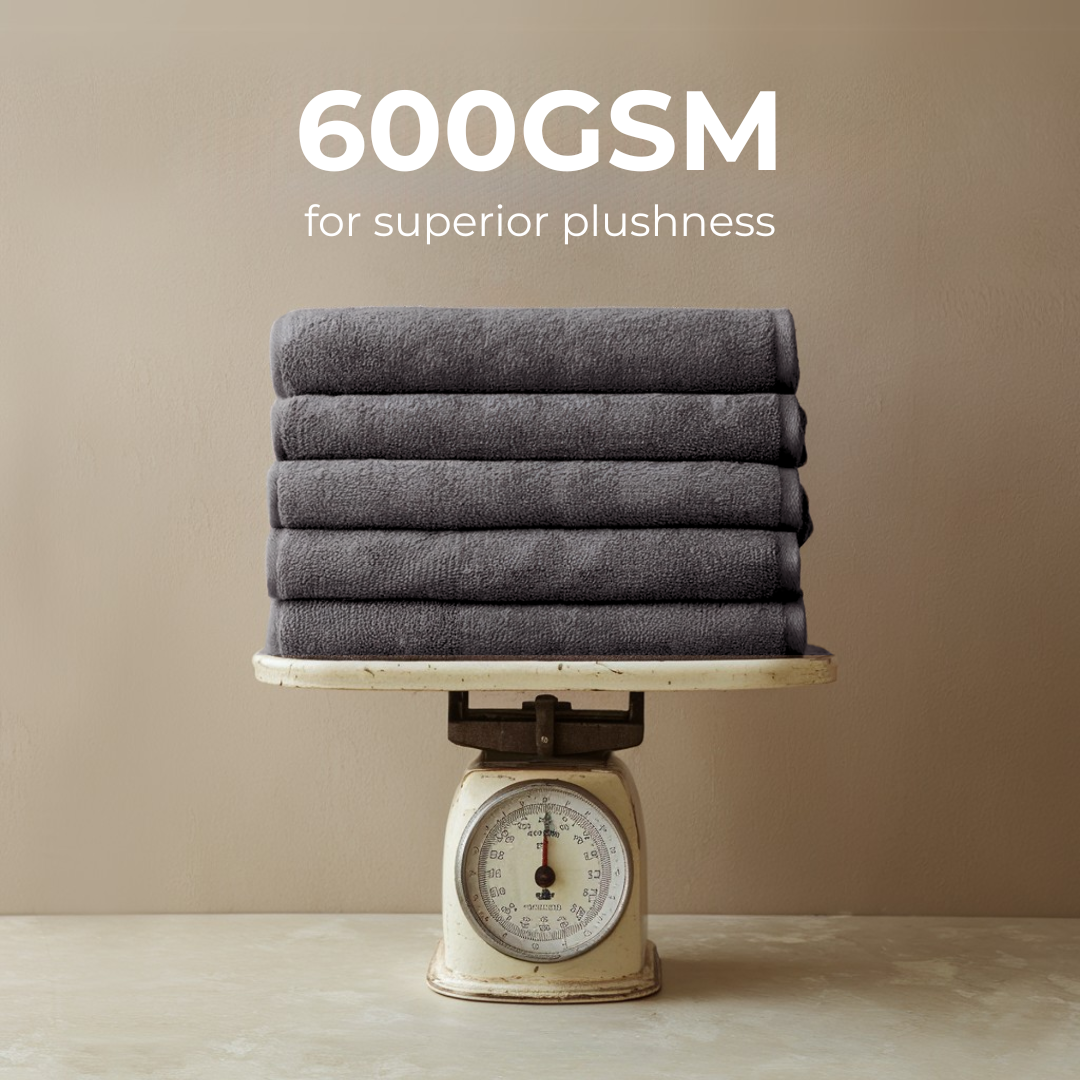Set of 2 Luxury Bath Towels (150x70cm)