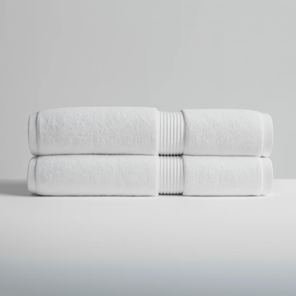 Set of 2 Luxury Bath Towels (150x70cm)